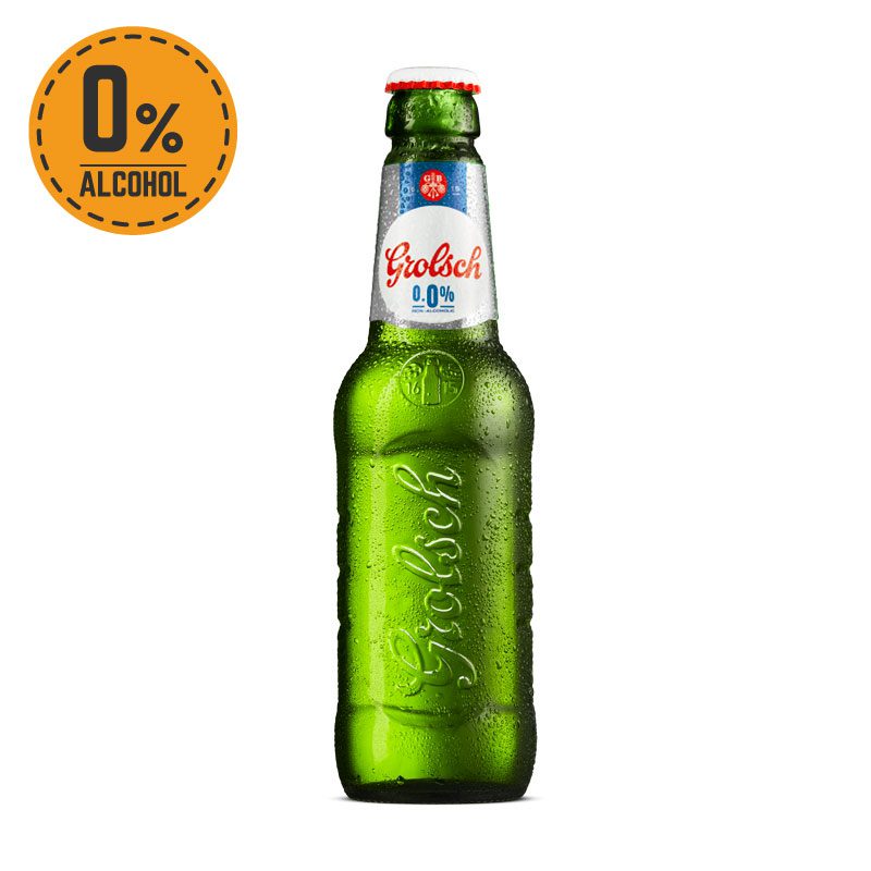 Cerveza Grolsch 0.0 Alcohol Lager 330cc Santa Rita