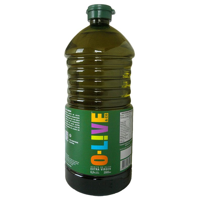 Aceite de Oliva Virgen Extra 2 litros (6 botellas) - CASAT