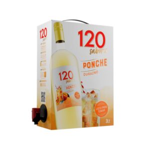 120 sabores Ponche Durazno Bag in Box