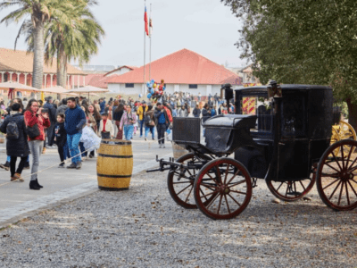 Dìa de los patrimonios en Viña Santa Rita