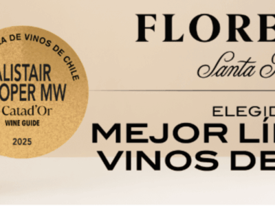 floresta reconocida como mejor línea de vinos de Chile
