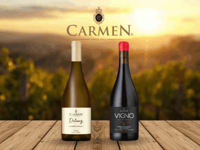 Carmen Delanz Chardonnay 2024 y Carmen VIGNO 2023