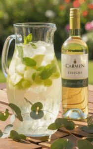 Clericot blanco festivo