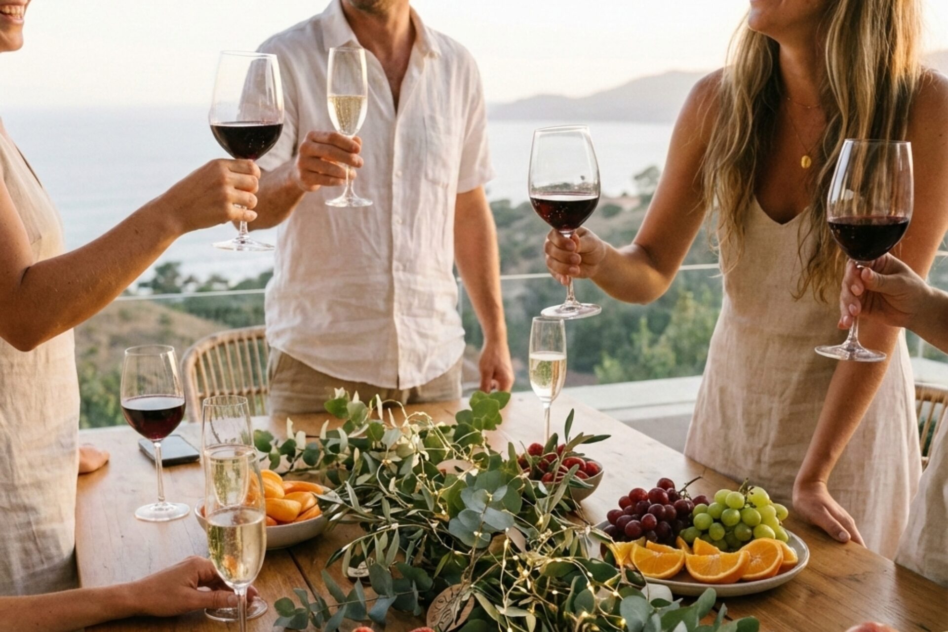 Cócteles navideños