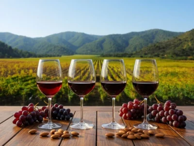 cepas de vino tinto