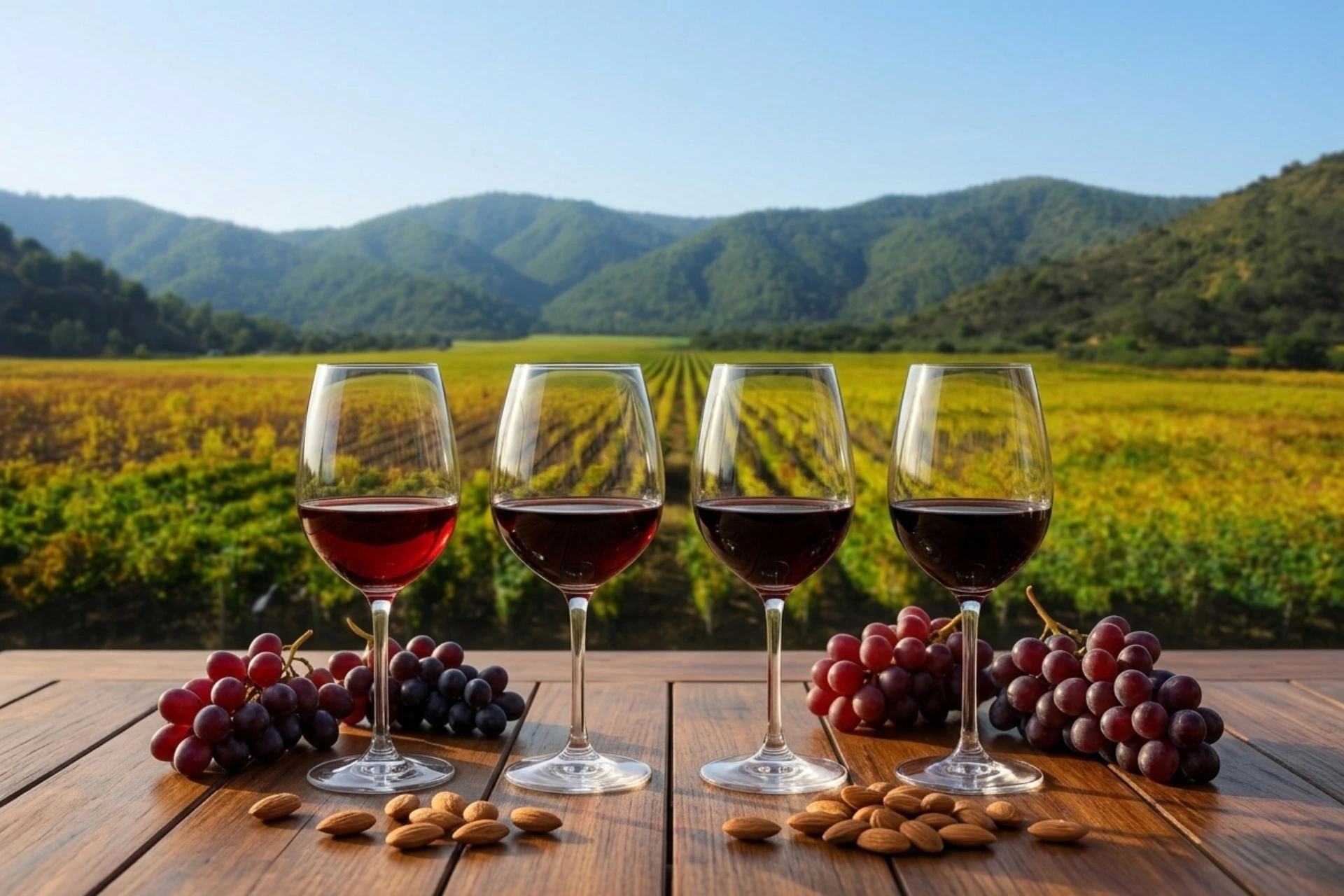 cepas de vino tinto