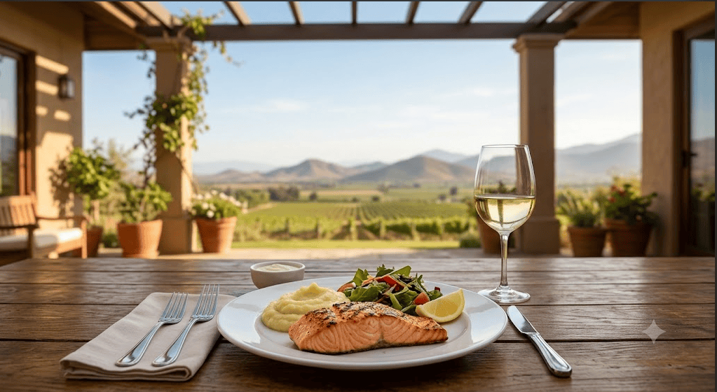 4 tipos de maridaje para vino